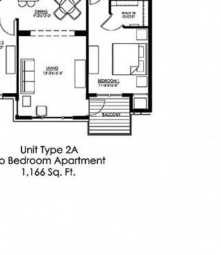Dominium_Landings at Silver Lake_2 Bedroom Floor Plan